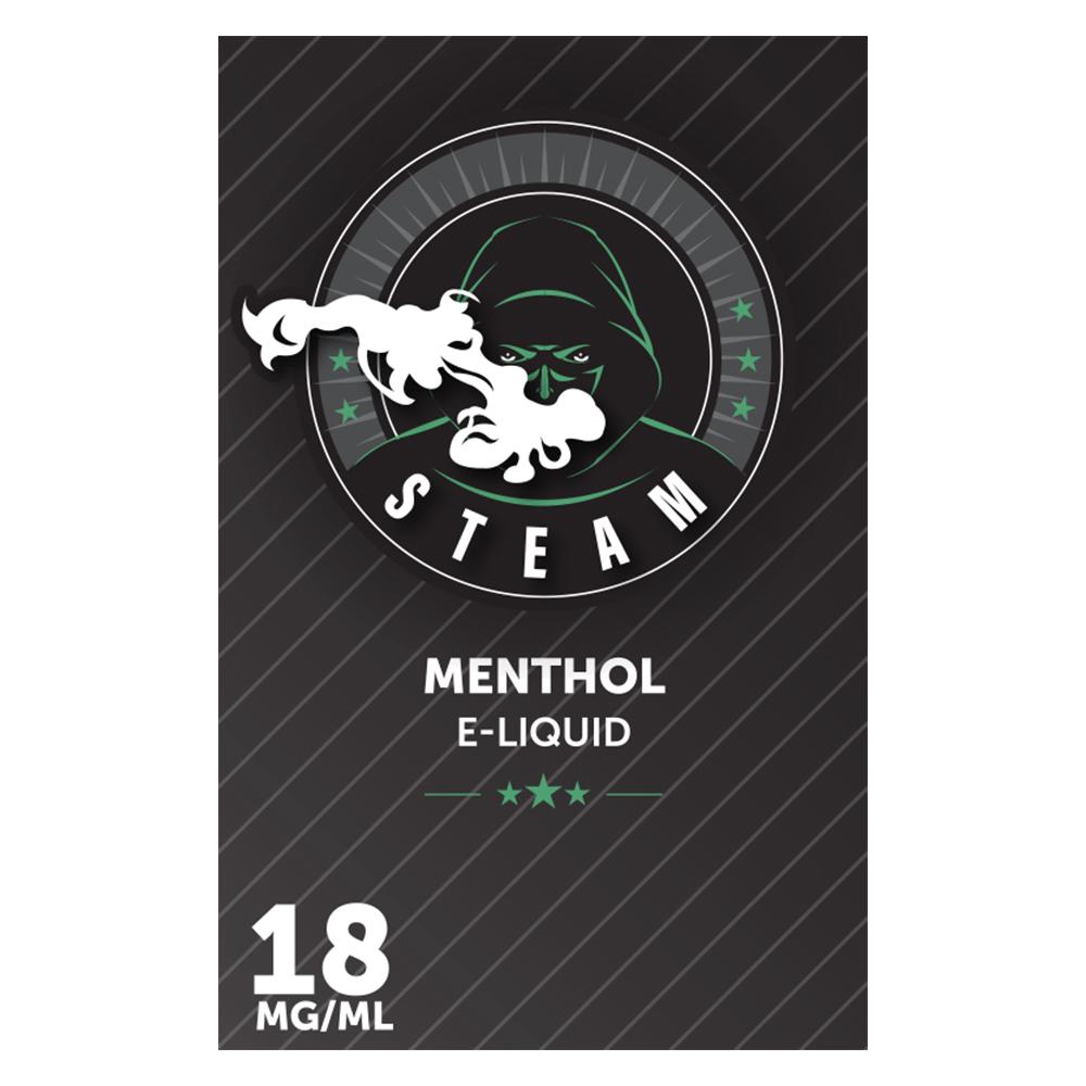 E-vedelik Steam Menthol 18mg