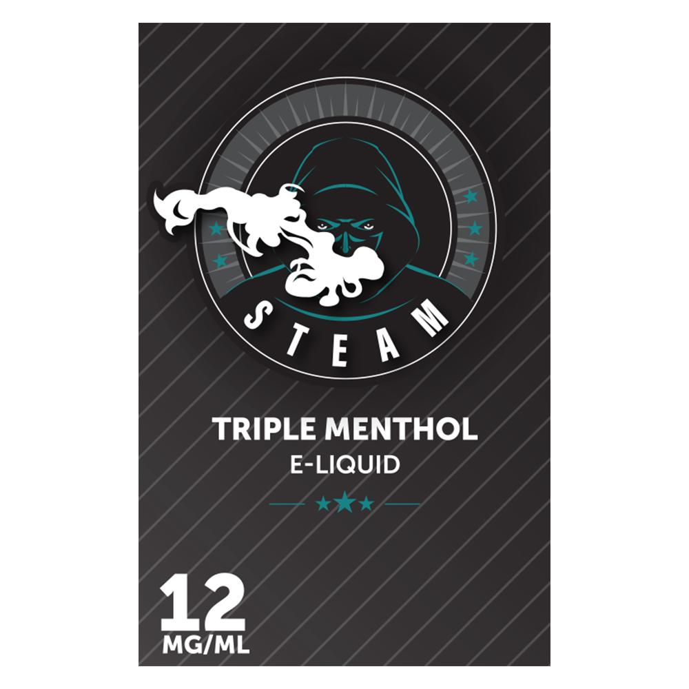 E-vedelik Steam Triple Menthol12mg