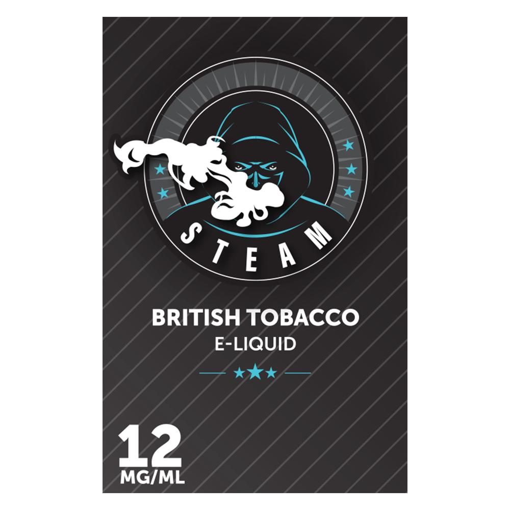 E-vedelik Steam British Tobacco12 mg