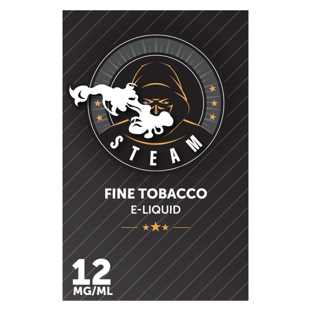 E-vedelik Steam Fine Tobacco 12 mg