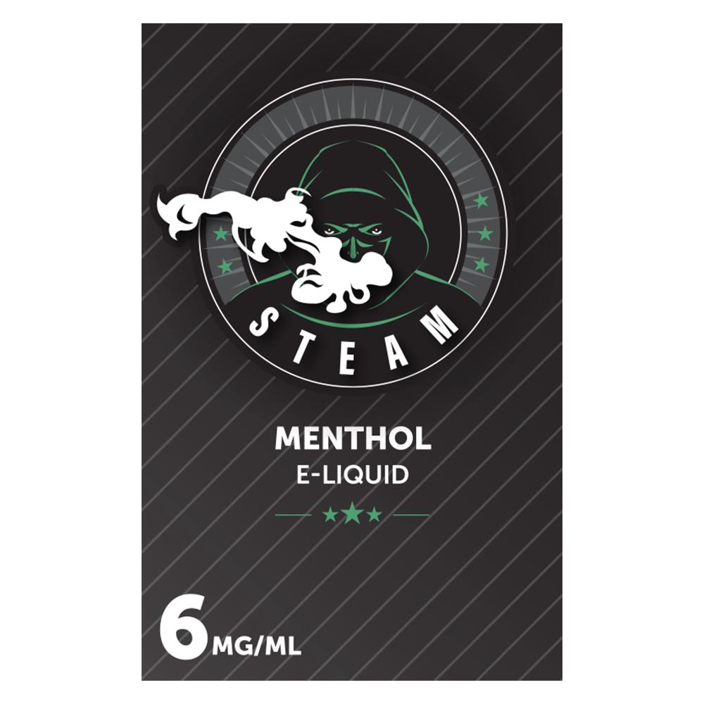 E-vedelik Steam Menthol 6 mg