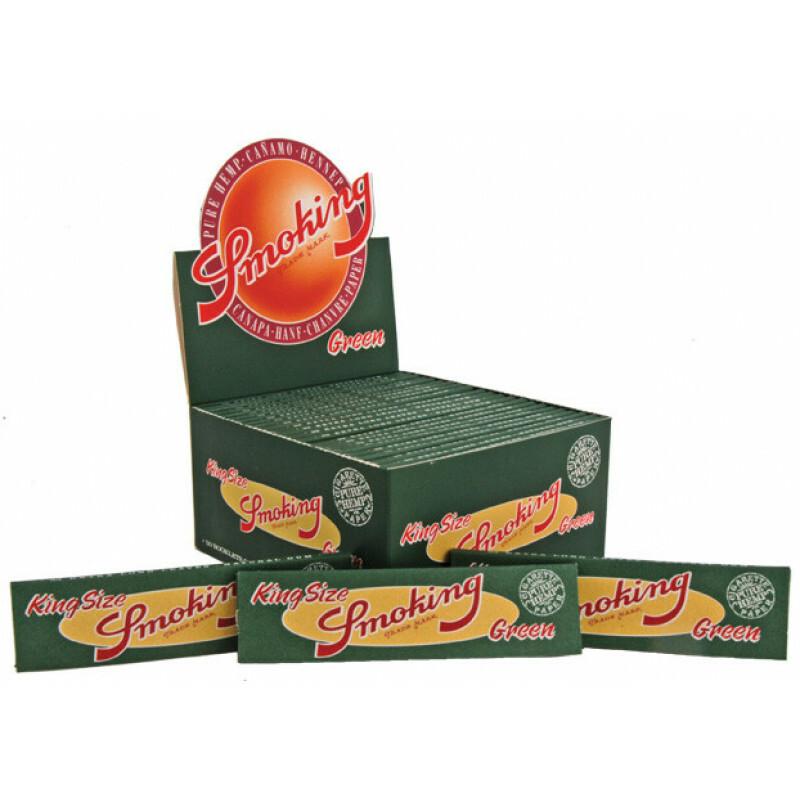 Sigaretipaber Smoking King Size Green