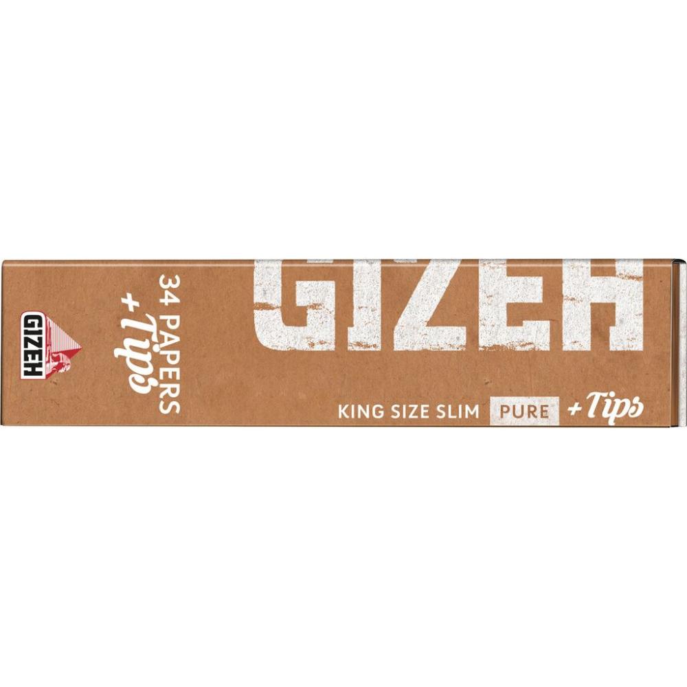 Gizeh E.F. Pure King Size Slim+Tips