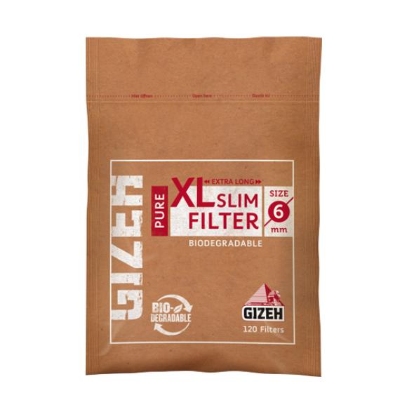 Sigaretifiltrid Gizeh Slim Pure XL