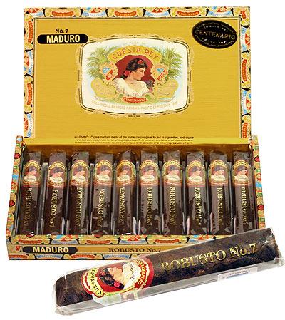 C- Rey Centenario Robusto #7 Maduro