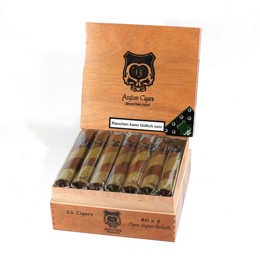 Asylum 13 Super Goliath 80x8 Corojo