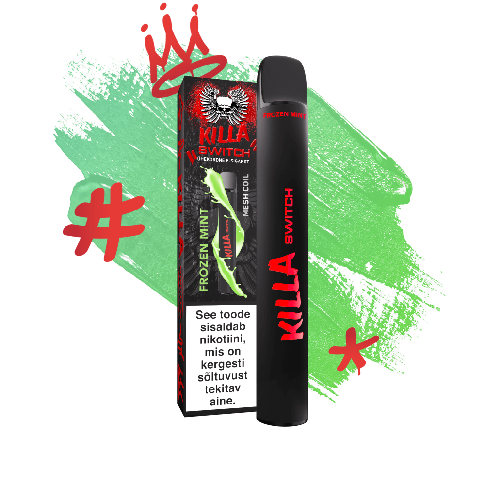 E-sigaret Killa Switch Frozen Mint 20mg/2ml