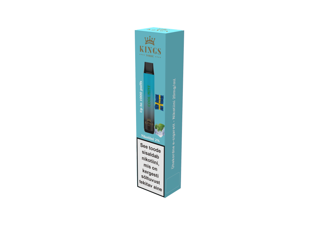 Kings Nordic e-sigaret Cool Mint