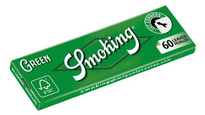 Sigaretipaber Smoking Regular Green