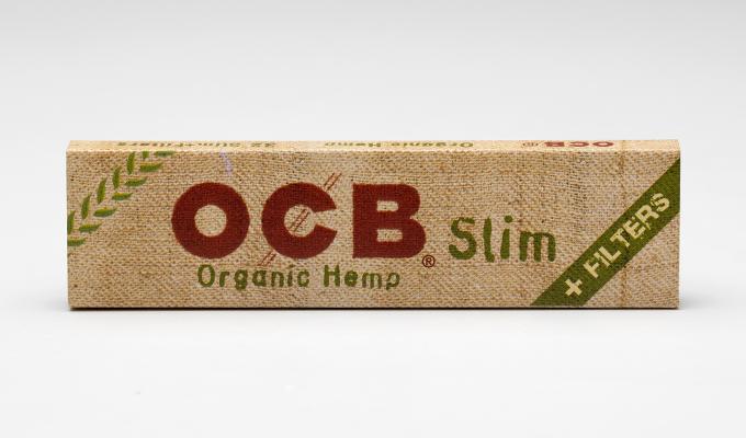 Sigaretipaber OCB Organic Slim+Tips *32