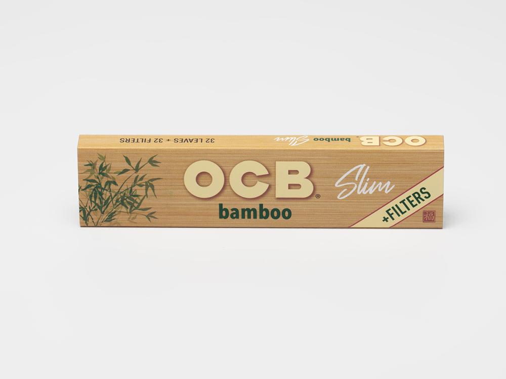 Sigaretipaber OCB Bamboo Slim+Tips